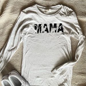 Mama dinosaur long sleeve